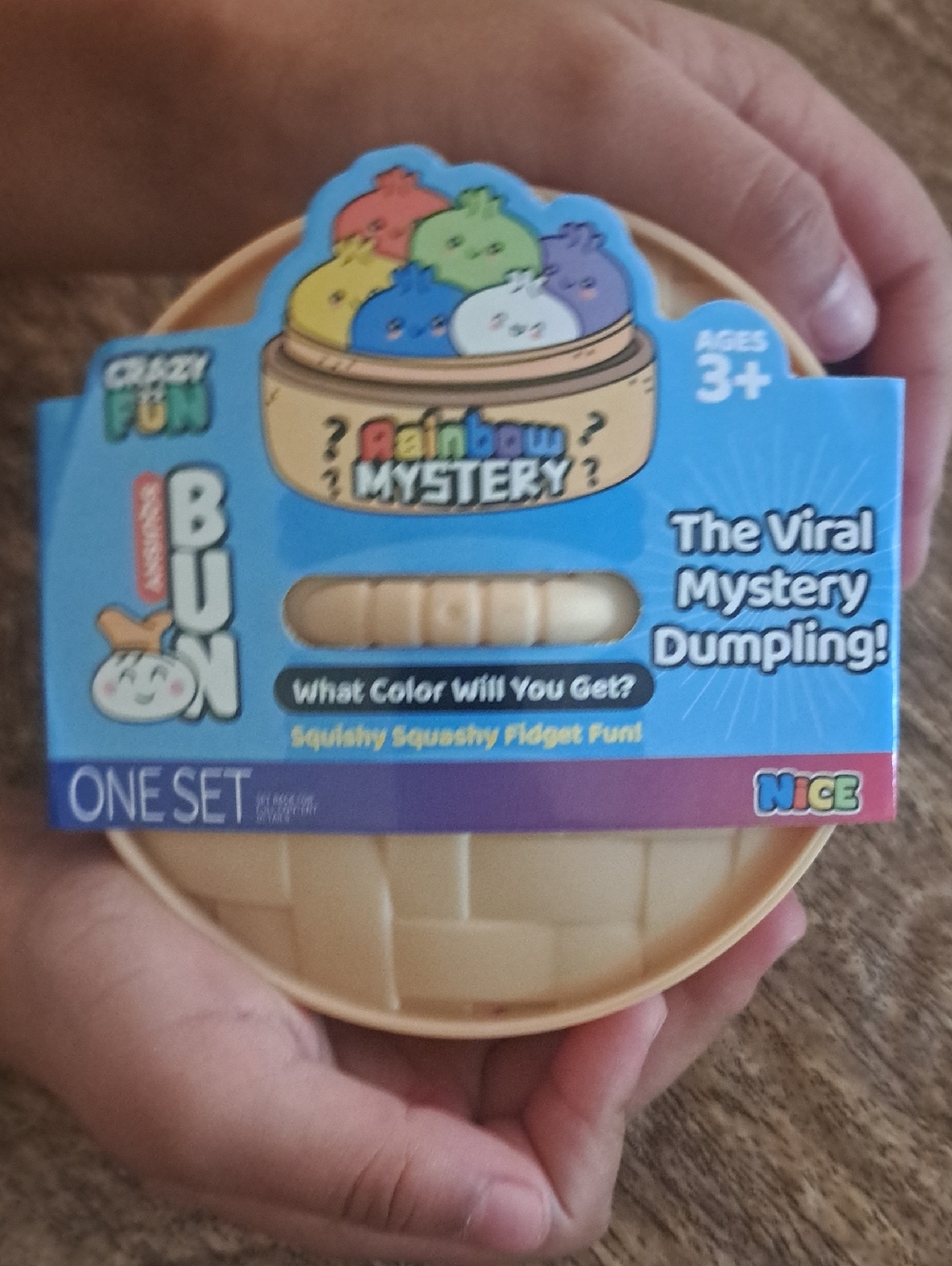 Rainbow Mystery Squishy Dumpling Toy